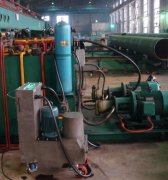 離心式真空凈油機(jī)在東營(yíng)勝利鋼管廠(chǎng)工作現(xiàn)場(chǎng)圖